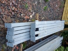 Apex Steel Framework, with Purlins and Fixings. 30ft long x 20ft wide x 8ft @ eaves.