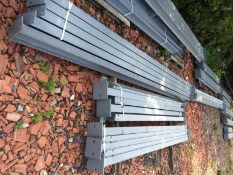 Mono Slope, Steel Framework, Stable/Shelter with Purlins and Fixings 48ft long x 15ft wide