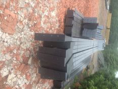 Unequal Apex Steel Framework on 20ft bays, frames, bolts and braces. 120ft long x 40ft wide