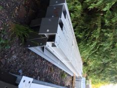 Apex Steel Framework, with Purlins and Fixings. 30ft long x 20ft wide x 10ft @ eaves.