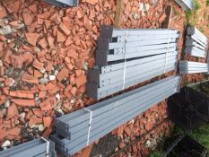 Mono Slope, Steel Framework, Stable/Shelter with Purlins and Fixings 48ft long x 12ft wide