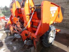 Grimme GL32B Potato Planter (1999) Tipping hopper, green cups Location: Ledbury Herefordshire
