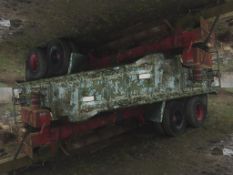 Wilcox Trailer Body Needs New Chassis. Location: Bourne Lincolnshire