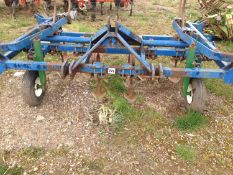 Folding 3m springtine harrow