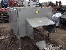 2002 Briand EP700 leek stripper with waste elevator. Serial No: 5532
