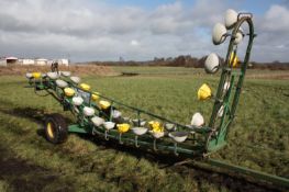 Mini Veg Packer TM trailed harvesting arm. Serial No: 9705237