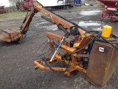 McConnel PA32 hedge cutter. Serial No: 01FC12