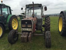 1994 Massey Ferguson 390 LoProfile+ 12/12 2wd tractor on 16.9R34 wheels and tyres. Reg No: M320 OCW.