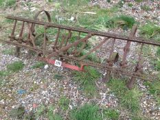 Mounted wheeling cultivator