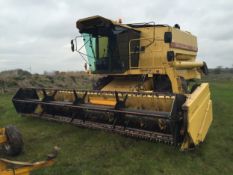 1993 New Holland TX36 20ft cut combine harvester with straw chopper, heavy duty concave, oversize