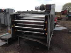 Peal LRG3-1200 lift roller grader. Serial No: 04250