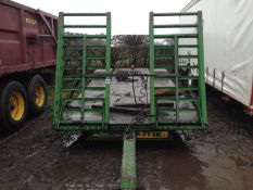 2006 AW Trailers 6ST low loader trailer with ramps. Serial No: 4319