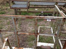 Quantity various steel gantry