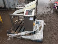 Newtec check weigher for spares