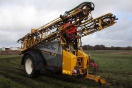 2007 Chafer Guardian 4000 27m trailed sprayer, twin stainless lines, 5 nozzle bodies and Techneat