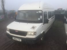 LDV 9 seat minibus. Reg No: CN55 TYR