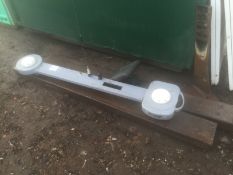 AgLeader RTK GPS steering unit with receiver and screen