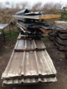 Quantity roofing sheets