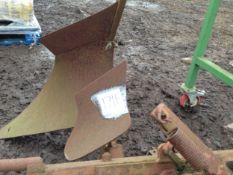 Single furrow plough
