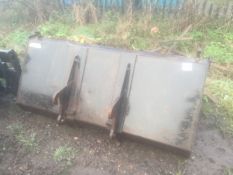 Allbut bucket to suit JCB compact