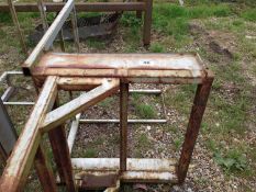 Quantity various steel gantry