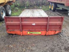 22ft flat bed body to suit Marshall trailer