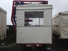 2004 VHS tandem axle harvest trailer with Cropmaster cup system. Serial No: 1455