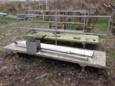 Stainless steel platform