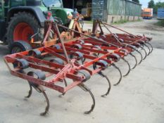 7.2m Kongskild vibroflex cult. Hydraulic folding, Location: Retford, Nottinghamshire.