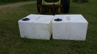 1x 400l clean baffled water tank NO VAT Location: Great Missenden, Buckinghamshire