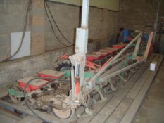 12 Row Matco Beet Drill 1982 approx. Location: Retford, Nottinghamshire.