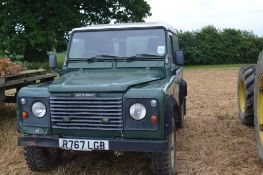 Landrover Defender (1997) Reg No: R767 LGB 178,000 miles, Location: Great Easton, Leicestershire