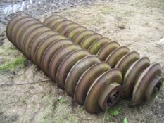 2x Simba DD Light 2m packer roller, 550ml diameter. Location: Retford, Nottinghamshire.