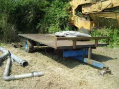 Single axle flatbed trailer, 14ft, 6t Location: Retford, Nottinghamshire