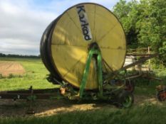 Kaskad 110/300. Used for irrigation overland main extension. Location: East Winch, Kings Lynn.