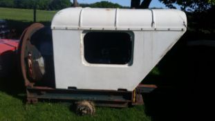 Lister diesel crop dryer fan, 4 cylinder engine, NO VAT Location: Great Missenden, Buckinghamshire