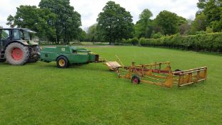 John deere 466a Baler and meijer sledge NO VAT Location: Great Missenden, Buckinghamshire