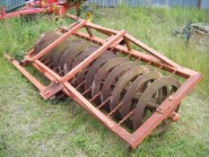 Hill and Osbourne 3m plough press. Location: Retford, Nottinghamshire.