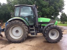 2009 Deutz TTV620. CV transmission, front linkage plus PTO, Location: near Norwich, Norfolk.