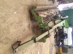 Dowdeswell 4m Power Harrow (1996) Serial Number 95281. Location: Basingstoke