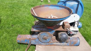 Kongskilde Grain Fan/ Blower unit. NO VAT Location: Great Missenden, Buckinghamshire