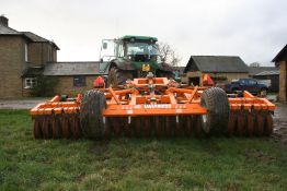 Simba Unipress. 5.5m with pro-Active tines, hydraulic folding. Location: Ware, Hertfordshire.