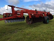 Kverneland DXO A34A Disc Cultivator Serial Number 14913 Location: Wisbech, Cambridgeshire