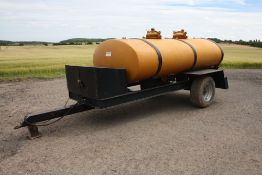 Single axle 1000 gal diesel bowser