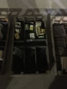 Quantity mains wiring clips, wiring and blanking grommets