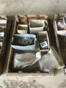 Quantity fencing staples