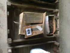 Quantity various 6inch and horseshoe nails