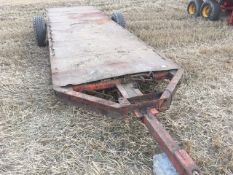 Flat bed trailer