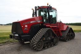 2006 Case IH STX450 Quadtrac crawler with rear linkage and drawbar. 750mm tracks and Trimble FM-