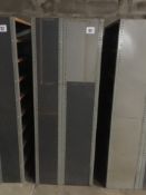 Quantity twin dexion shelving units